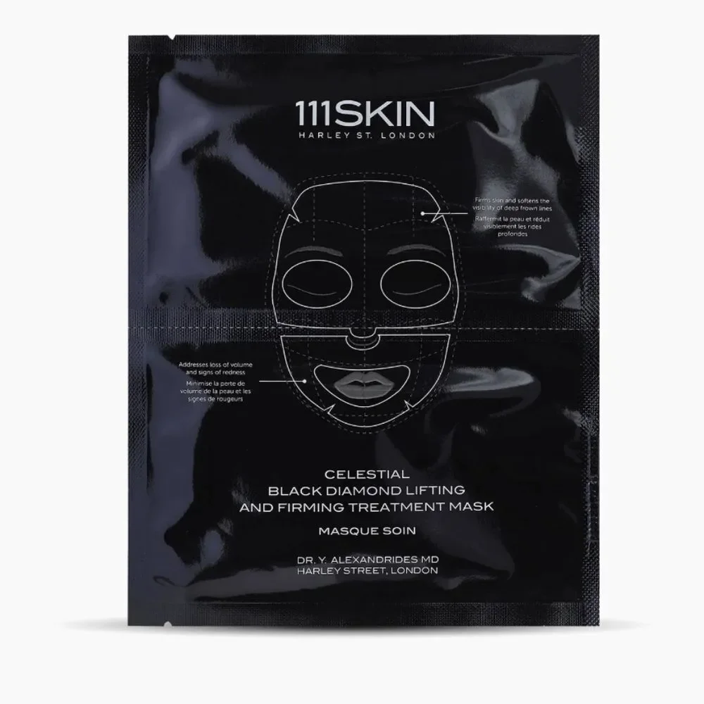 111Skin Celestial Black Diamond Lifting and Firming Treatment Mask For Face